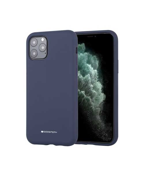 Iphone 11 Pro max Goospery Mercury Liquid crna silikonska maska - Slika 7