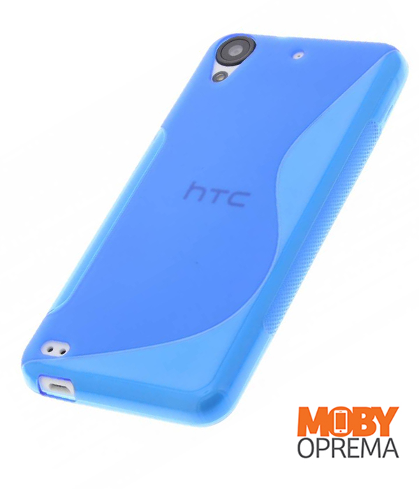 HTC Desire 530 plava silikonska maska - Slika 2