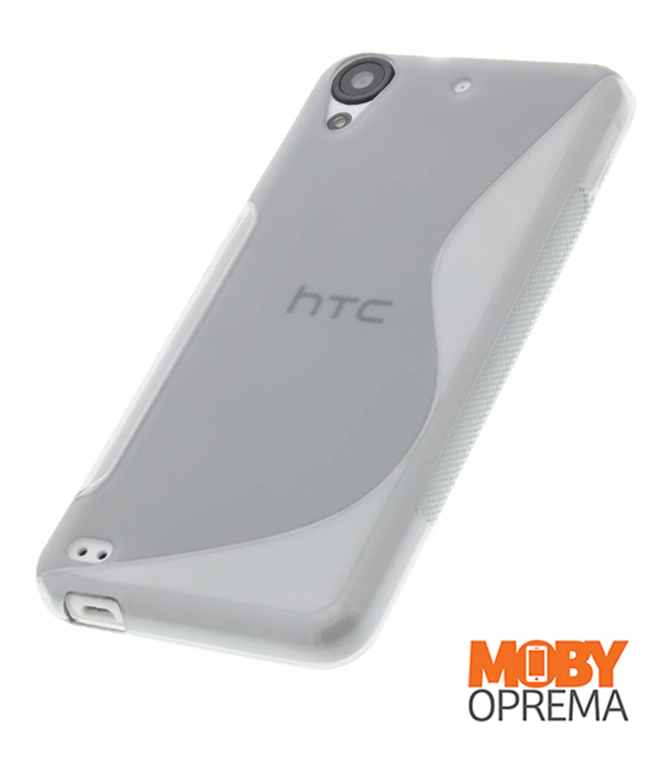 HTC Desire 530 siva silikonska maska - Slika 2