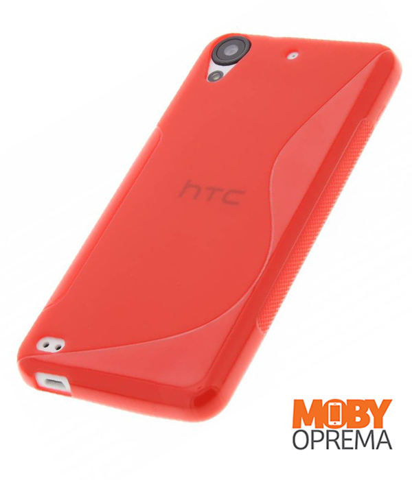 HTC Desire 530 crvena silikonska maska - Slika 2