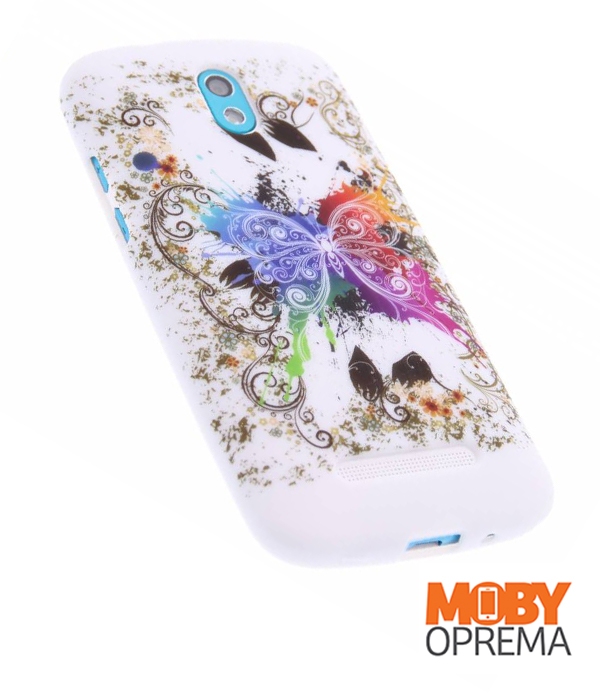 HTC DESIRE 500 prozirna silikonska maska - Slika 10