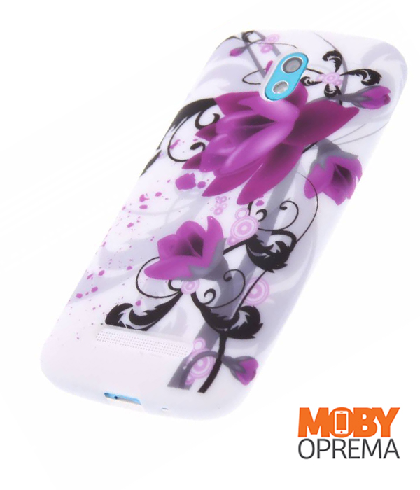 HTC DESIRE 500 prozirna silikonska maska - Slika 13