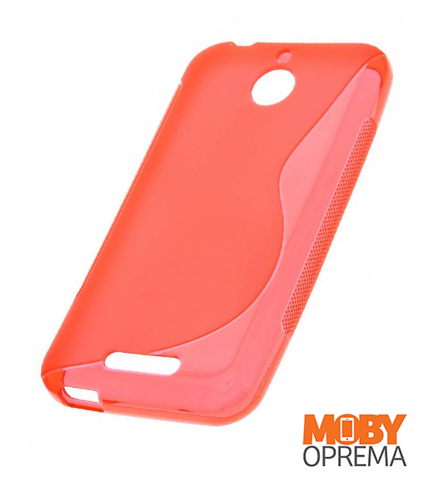 HTC DESIRE 510 crvena silikonska maska - Slika 2