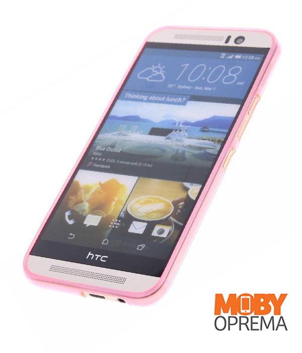 HTC M9 pink ultra-thin - Slika 3