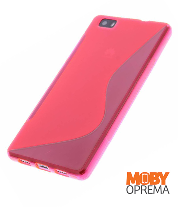 Huawei P8 LITE rose gold silikonska maska - Slika 3
