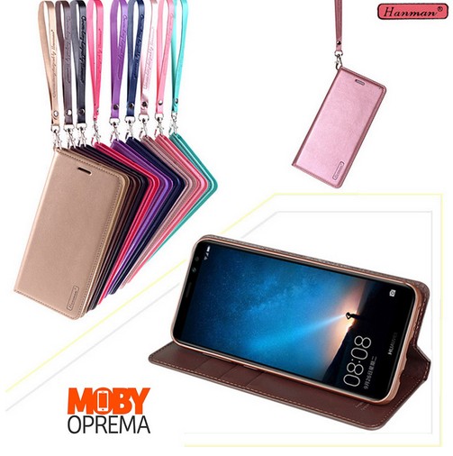 Huawei Mate 10 lite roza premium torbica - Slika 4