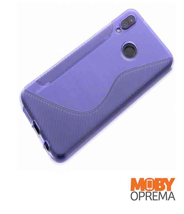 Huawei P20 lite ljubičasta silikonska maska - Slika 2