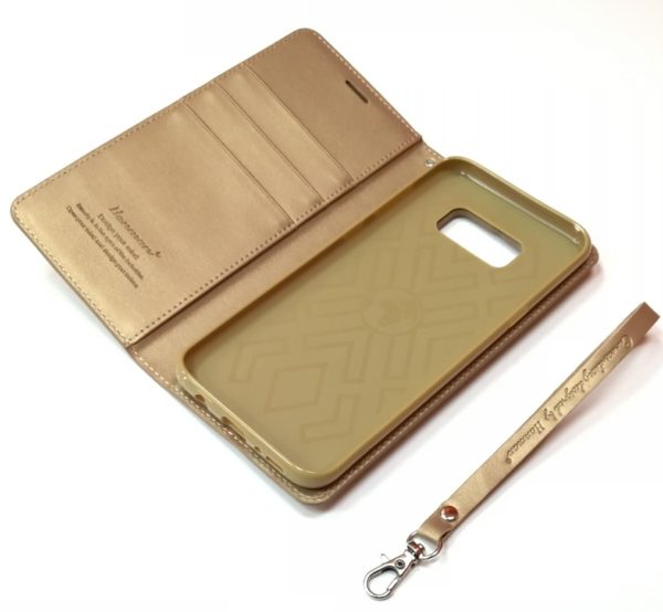 Samsung A6 plus 2018 zlatna premium torbica - Slika 3