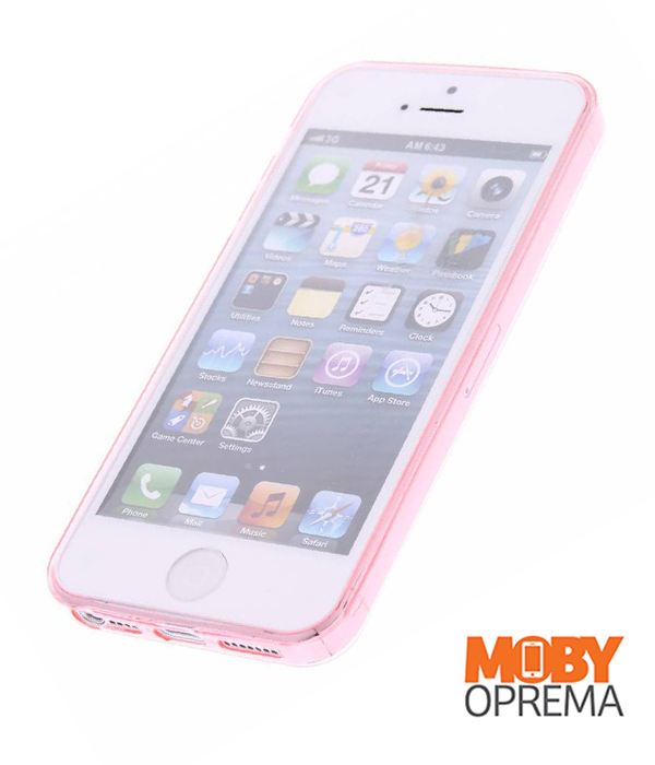 Iphone 5 roza ultra slim maska - Slika 3