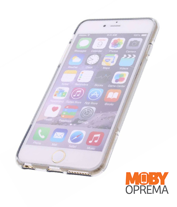 Iphone 6 plus siva silikonska maska - Slika 3