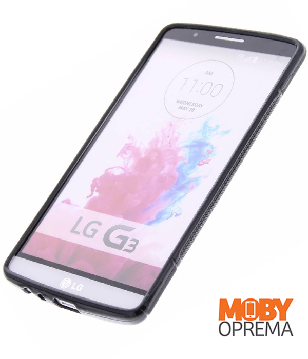 LG G3 crna silikonska maska - Slika 2