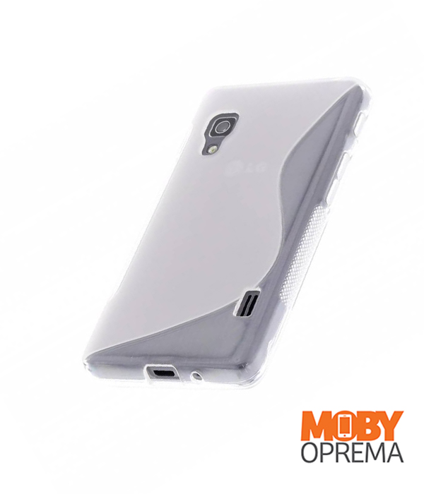 LG L5 2 prozirna silikonska maska - Slika 2