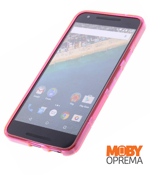 LG NEXUS 5X roza silikonska maska - Slika 3