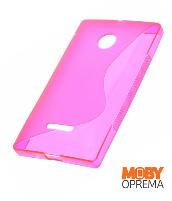 Nokia/Microsoft Lumia 435 crna silikonska maska - Slika 18