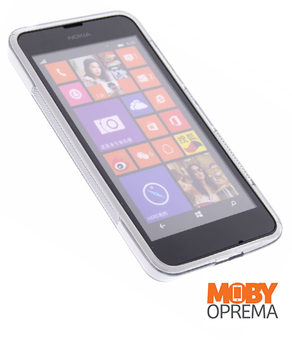 Nokia/Microsoft Lumia 630 crna silikonska maska - Slika 9