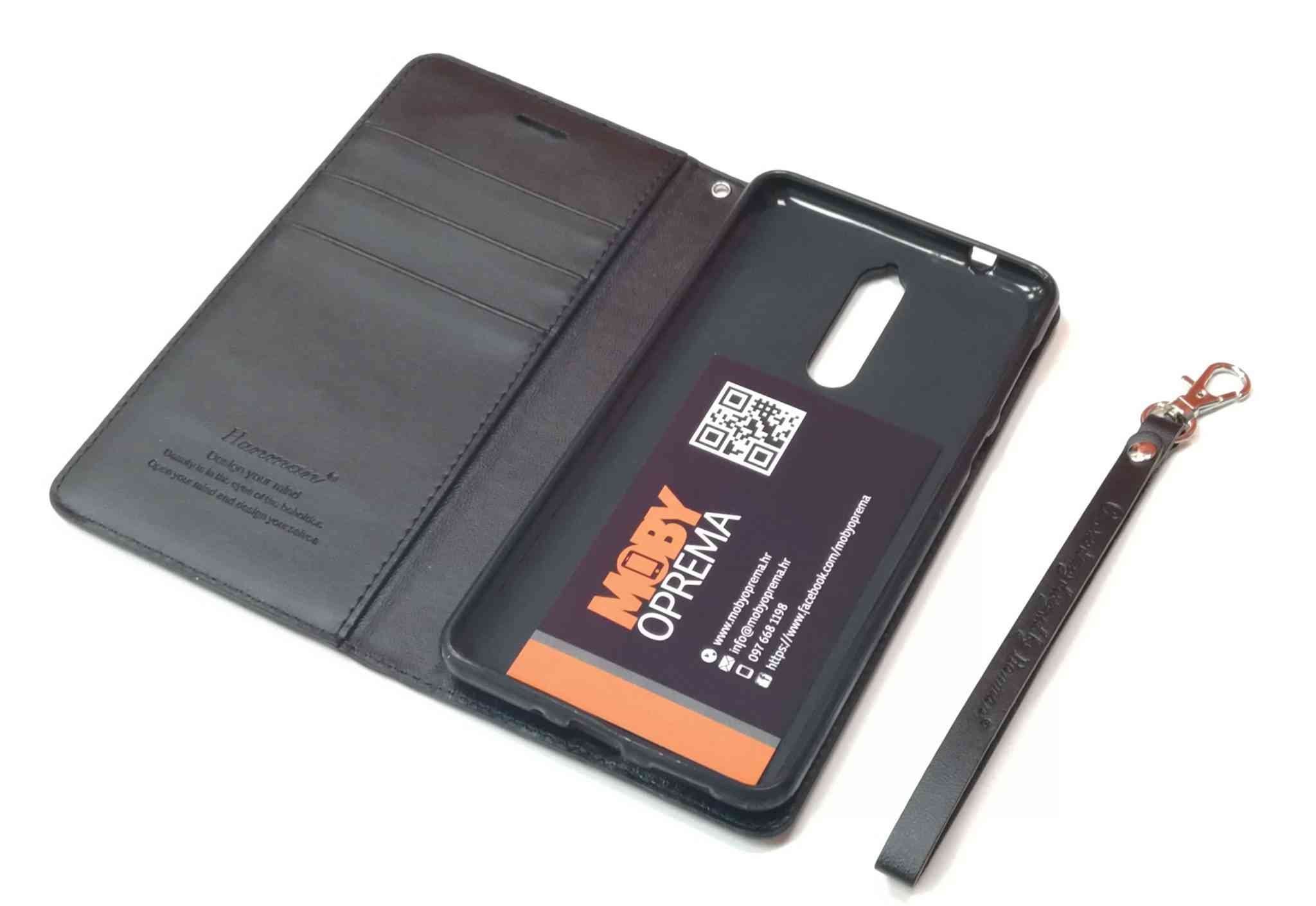 Nokia 3 crna premium torbica - Slika 3