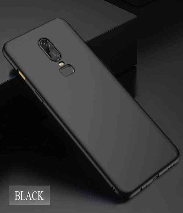 OnePlus 6 crna plastična maska - Slika 2
