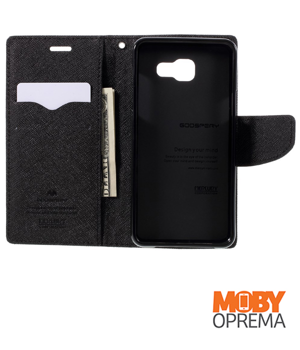 Samsung Galaxy A3 2016 mercury torbica black - Slika 2