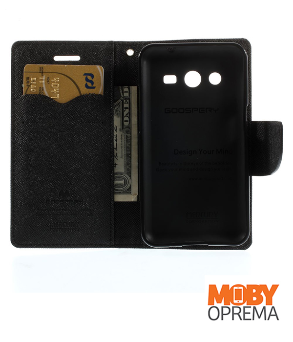 Samsung Galaxy CORE 2 mercury torbica black - Slika 2