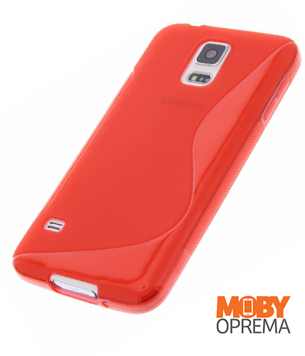 Samsung Galaxy S5 NEO crvena silikonska maska - Slika 2