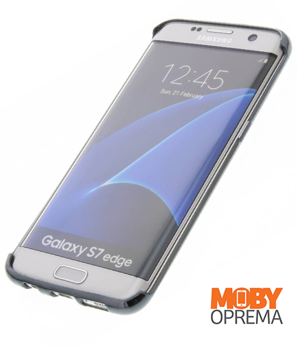 Samsung Galaxy S7 EDGE crna silikonska maska - Slika 13