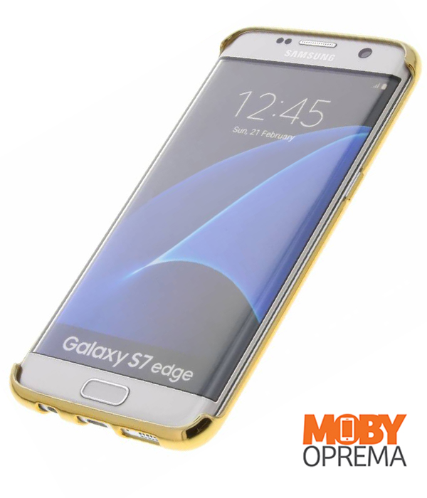 Samsung Galaxy S7 EDGE crna silikonska maska - Slika 18