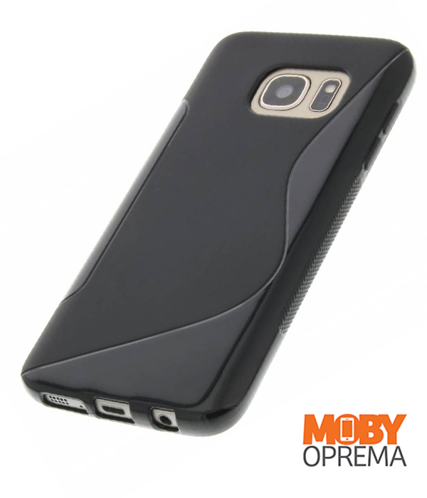 Samsung Galaxy S7 crna silikonska maska - Slika 2