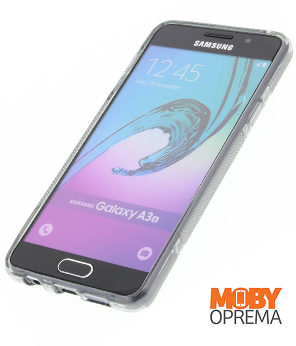 Samsung Galaxy A3 2016 crna silikonska maska - Slika 12