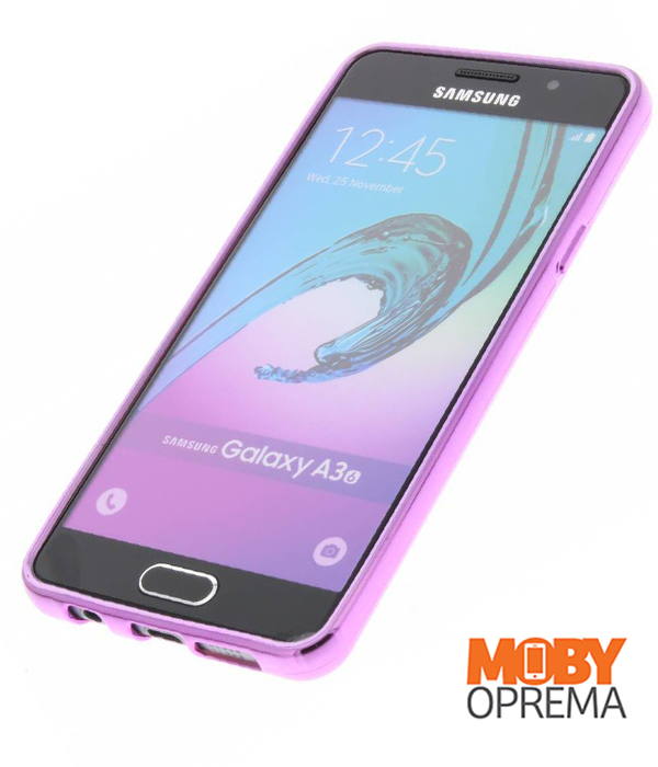 Samsung Galaxy A3 2016 crna silikonska maska - Slika 21