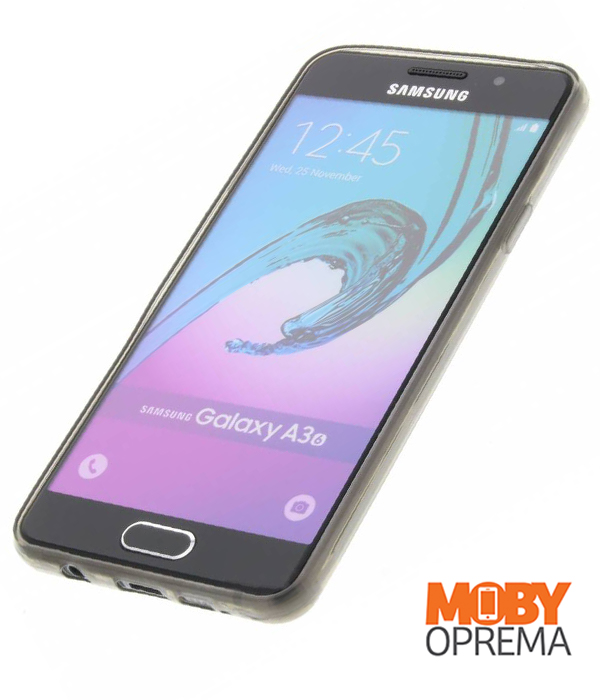 Samsung A3 2016 siva ultra slim maska - Slika 3