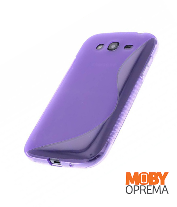 Samsung Galaxy GRAND ljubičasta silikonska maska - Slika 2