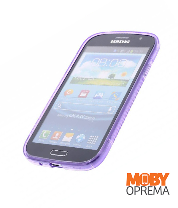 Samsung Galaxy GRAND ljubičasta silikonska maska - Slika 3