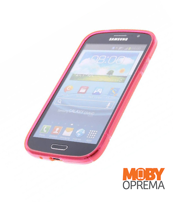 Samsung Galaxy GRAND roza silikonska maska - Slika 3