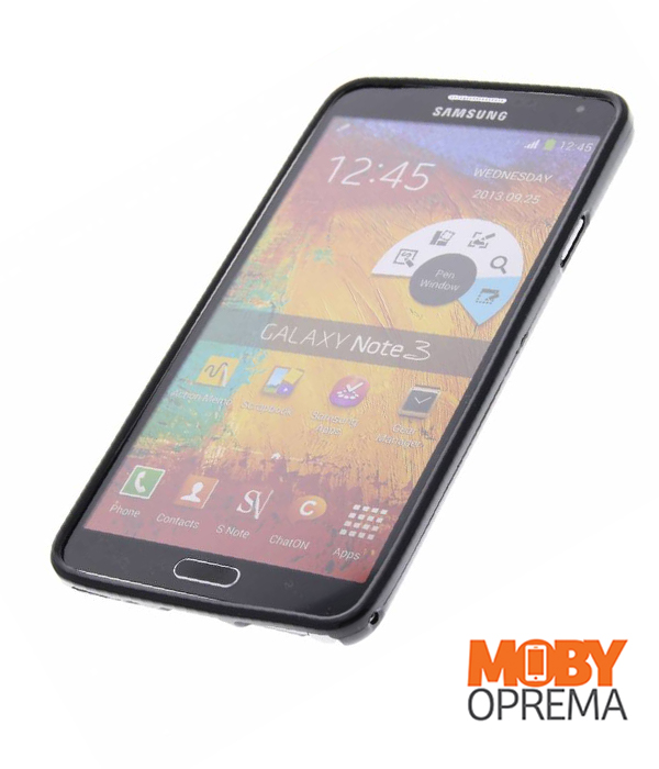Samsung Galaxy NOTE 3 black silicone - Slika 3