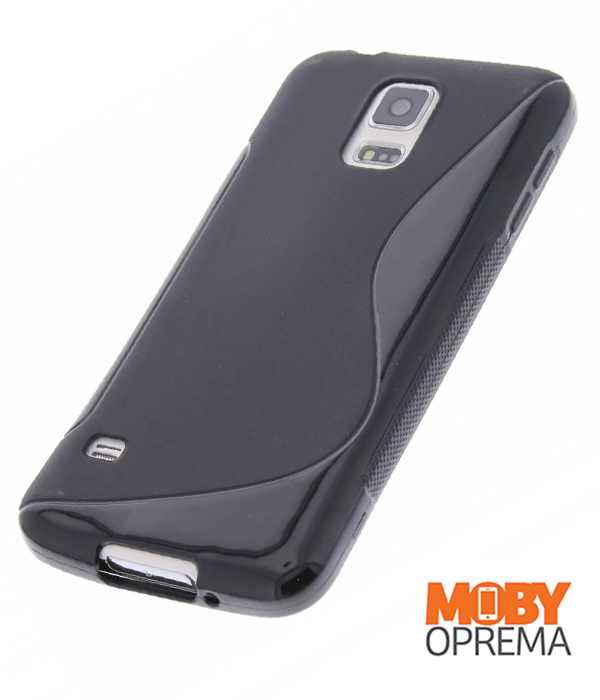 Samsung Galaxy S5 crna silikonska maska - Slika 2