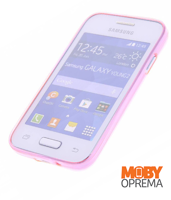 Samsung Galaxy YOUNG 2 rose ultra-thin - Slika 3