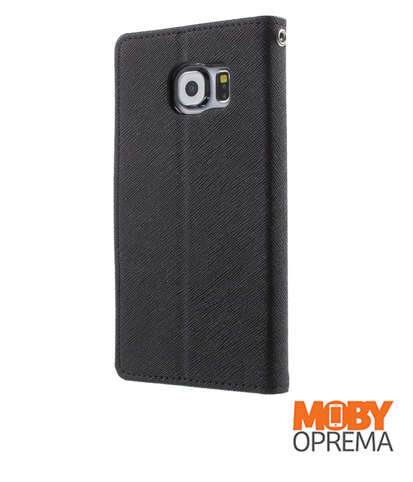 Samsung Galaxy S6 EDGE mercury torbica black - Slika 4
