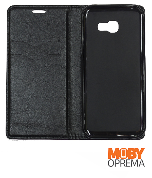 Samsung A3 2017 magnet torbica black - Slika 5