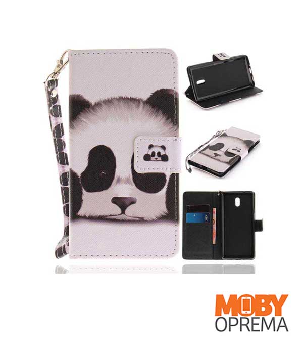 Samsung A6 2018 panda preklopna torbica
