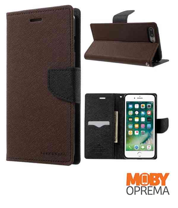 Samsung S6 EDGE plus smeđa mercury torbica