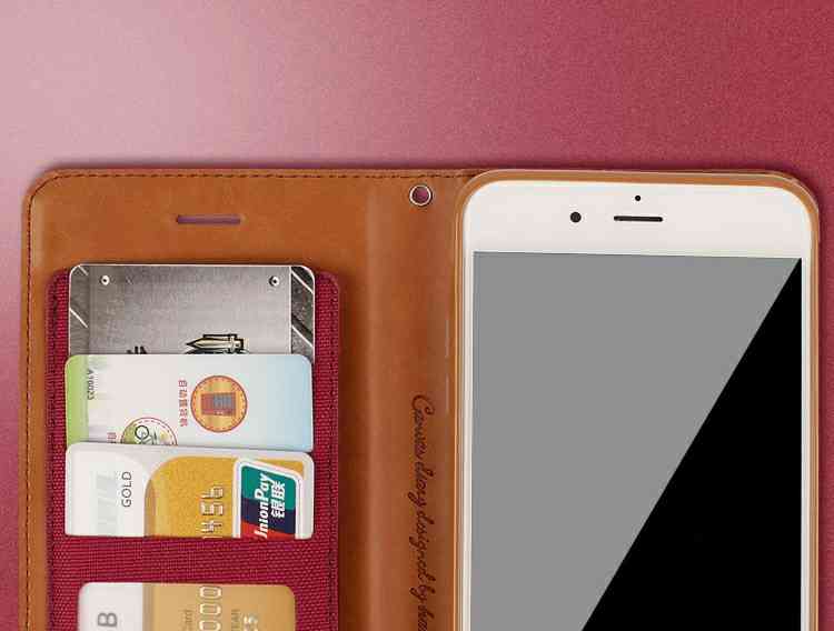 Samsung S8 jeans roza preklopna torbica - Slika 3