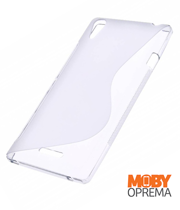 Sony Xperia T3 prozirna silikonska maska - Slika 2