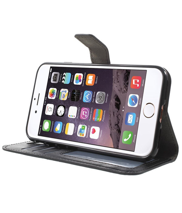 Lenovo A319 Crna preklopna torbica - Slika 3