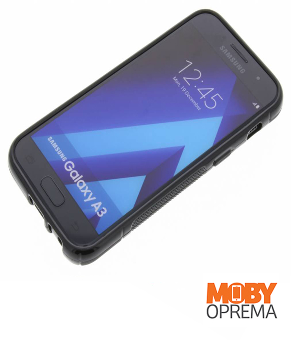Samsung Galaxy A3 2017 crna silikonska maska - Slika 3
