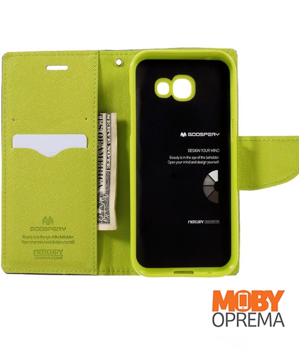 Samsung A5 2017 plava mercury torbica - Slika 4