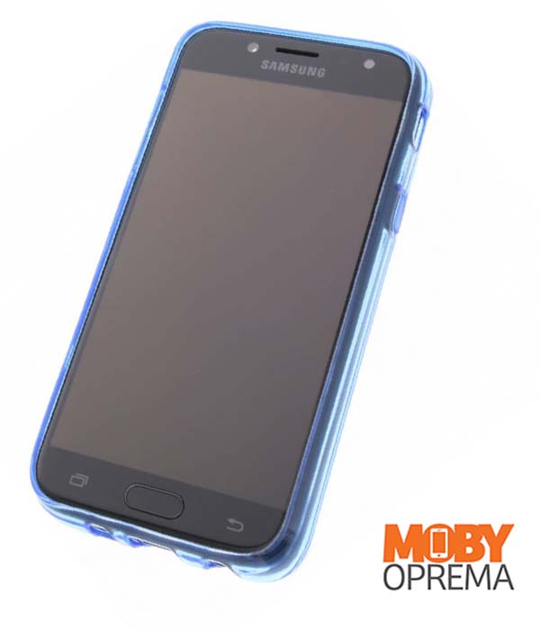 Samsung J3 2017 plava silikonska maska - Slika 2