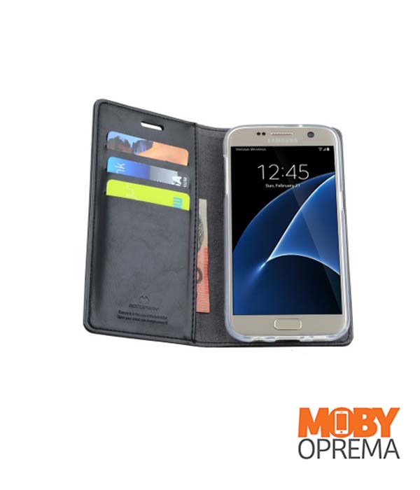 Samsung Note 8 crna preklopna torbica - Slika 3