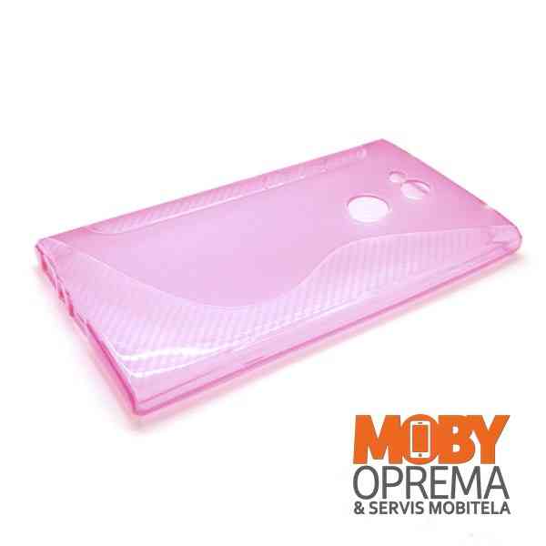 Sony Xperia L2 roza silikonska maska