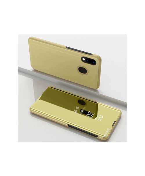 Samsung Galaxy A40 plava clear view standing cover preklopna torbica - Slika 7