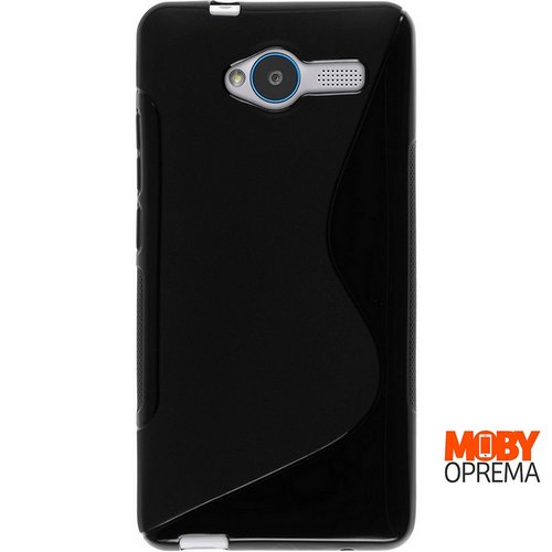 Zte blade L3 crna silikonska maska - Slika 2